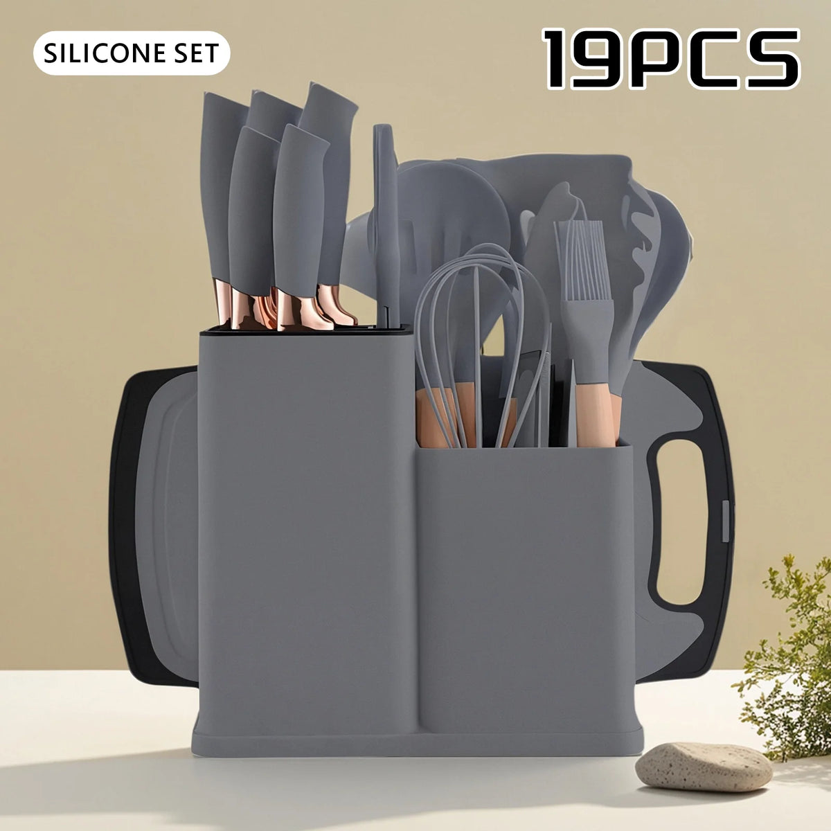 19pc. Knife/Utensil Set