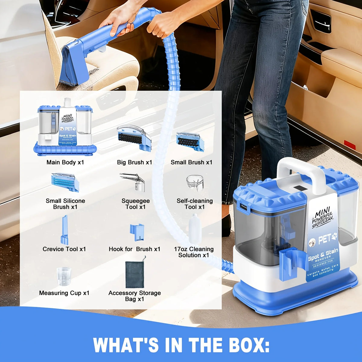 Portable Carpet/Upholstery Cleaner