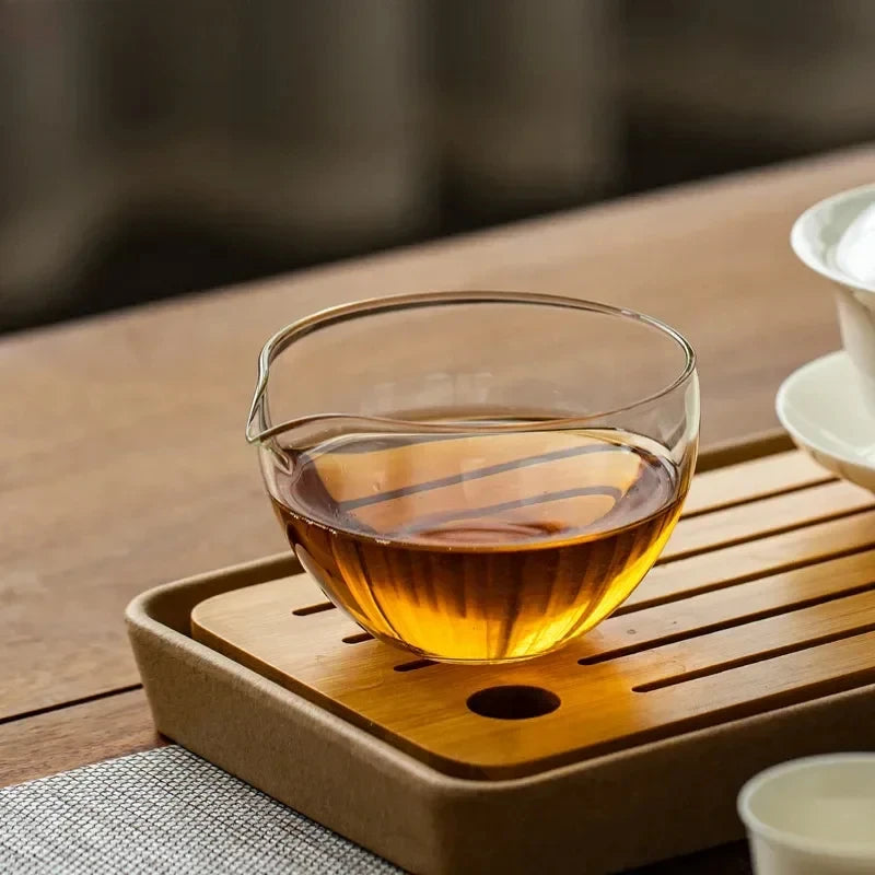 Glass Chawan Matcha Bowl Heat-resistant