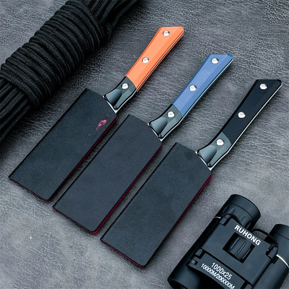 Portable Fruit Knife G10 + Aluminum Knife