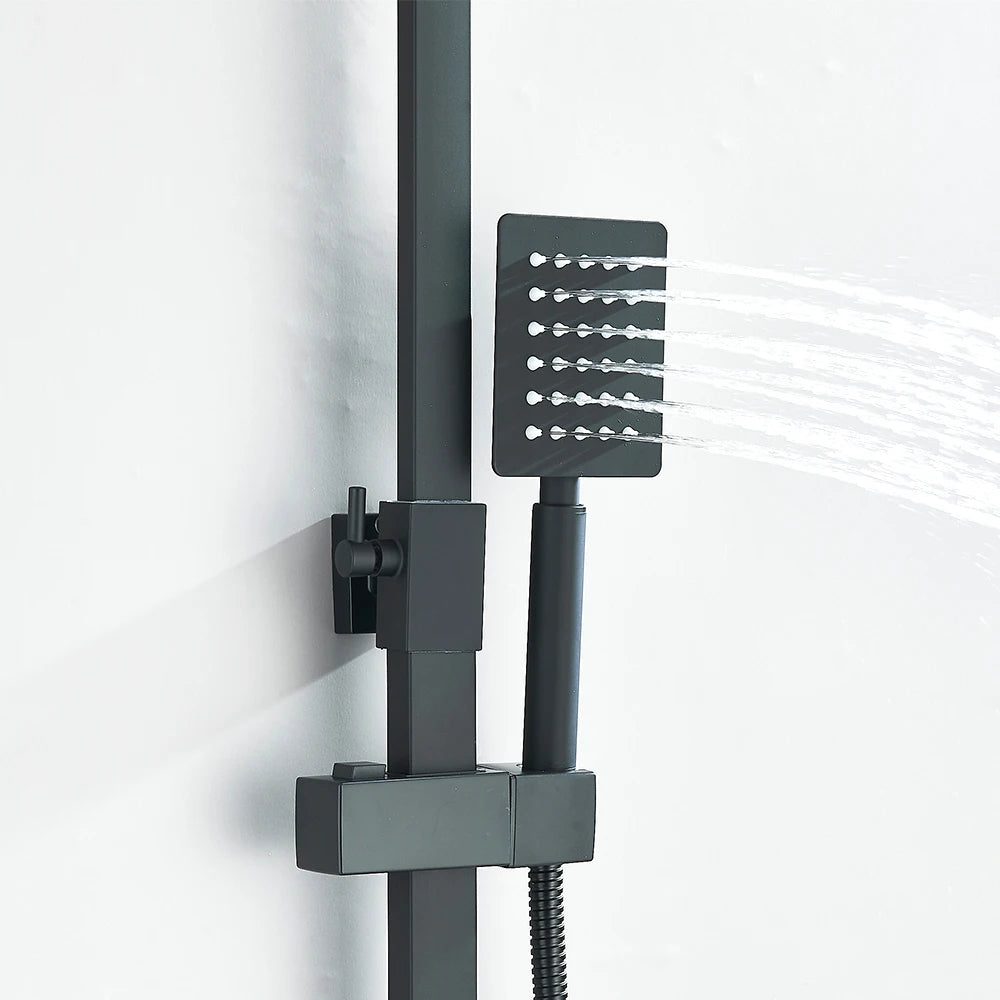 Black Luxury Bathroom Shower Faucet