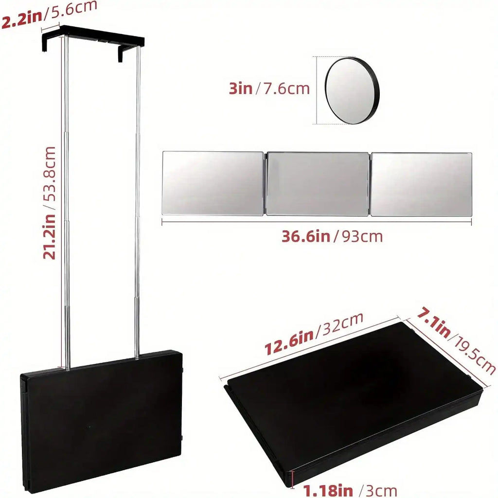3 Way Mirror For Hair Cutting