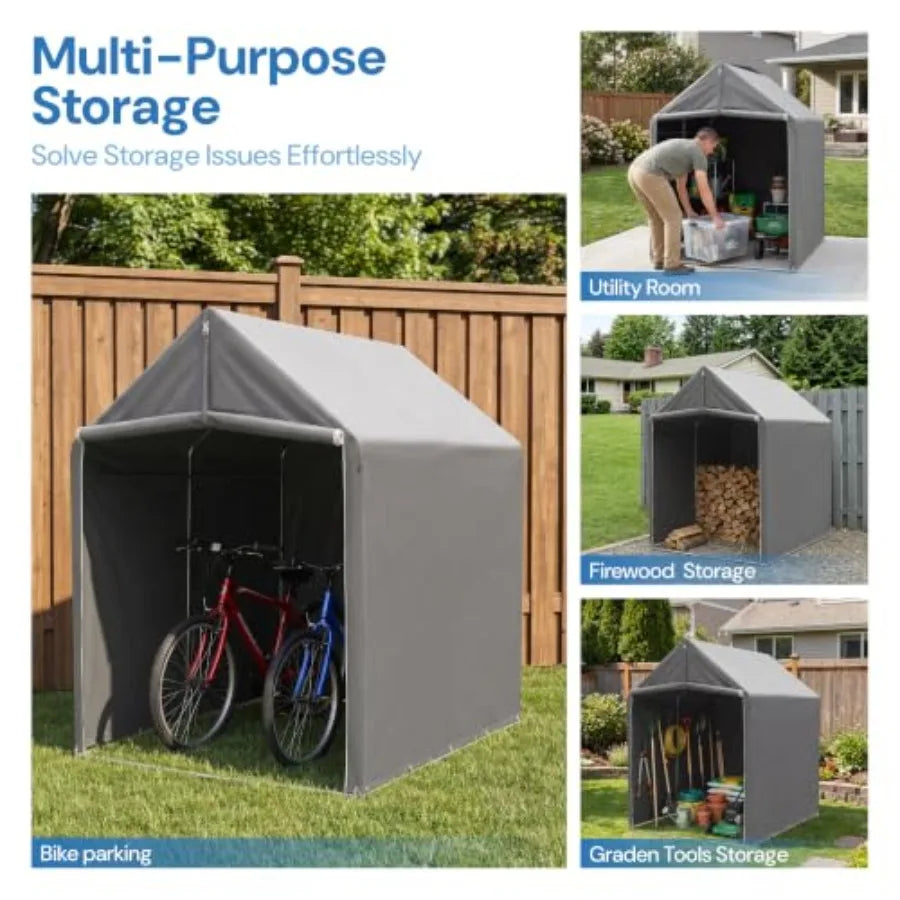 Portable 6' x 4' Garage