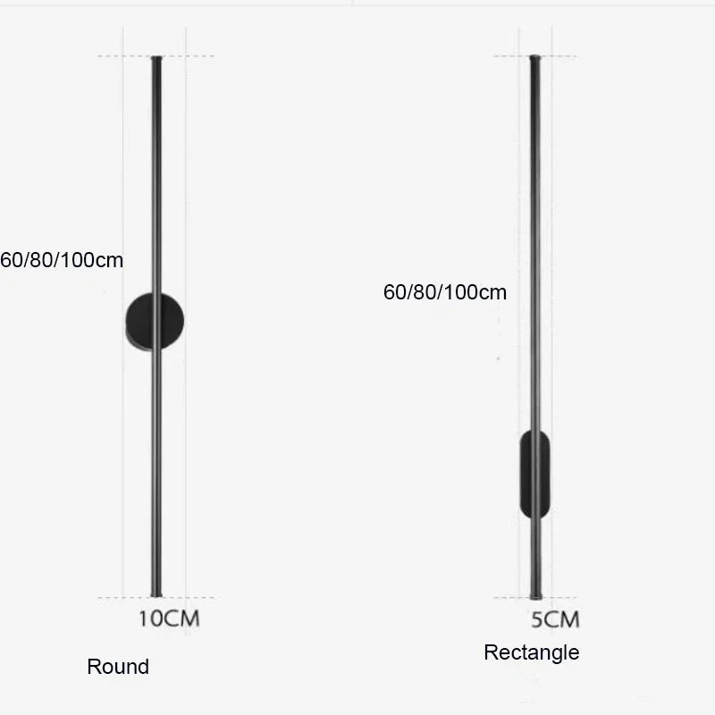Linear Tube LED Wall Lamp