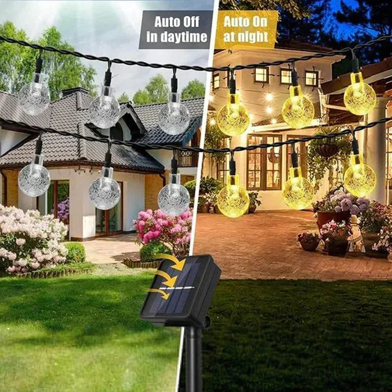 Outdoor Crystal 8 Mode Waterproof Light