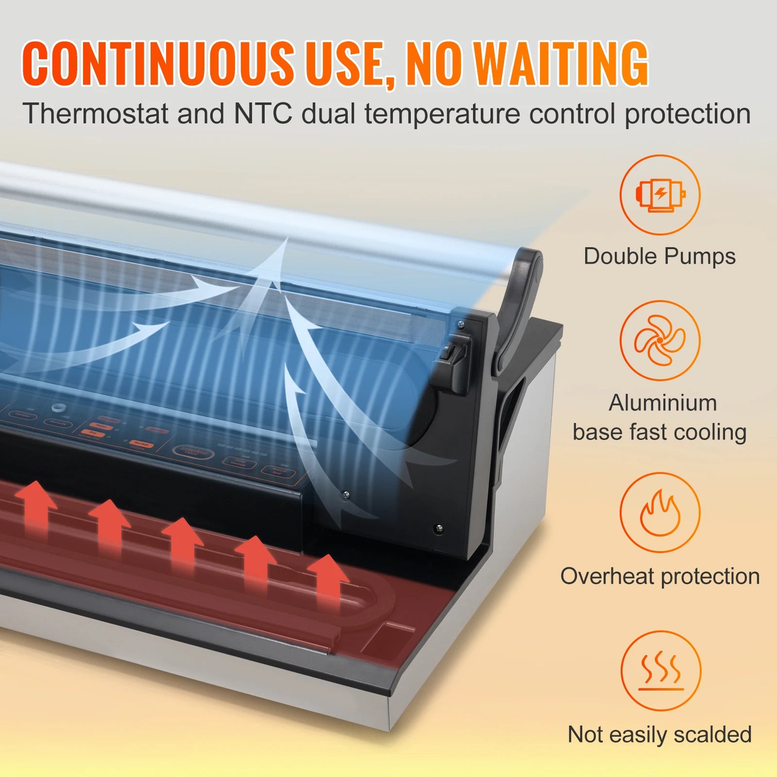 Commercial Vacuum Sealer Machine Multifunction