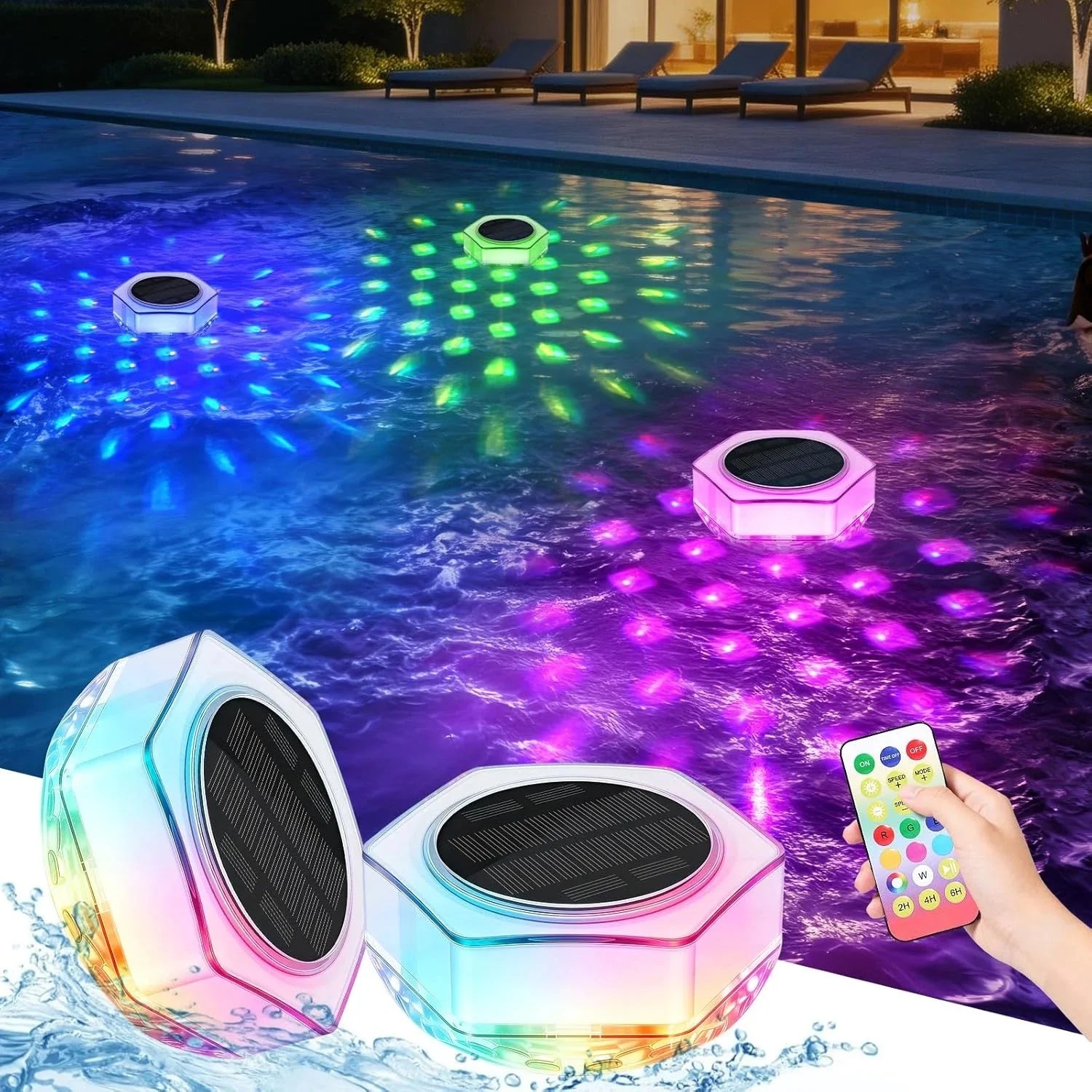 Solar Floating Pool Lights
