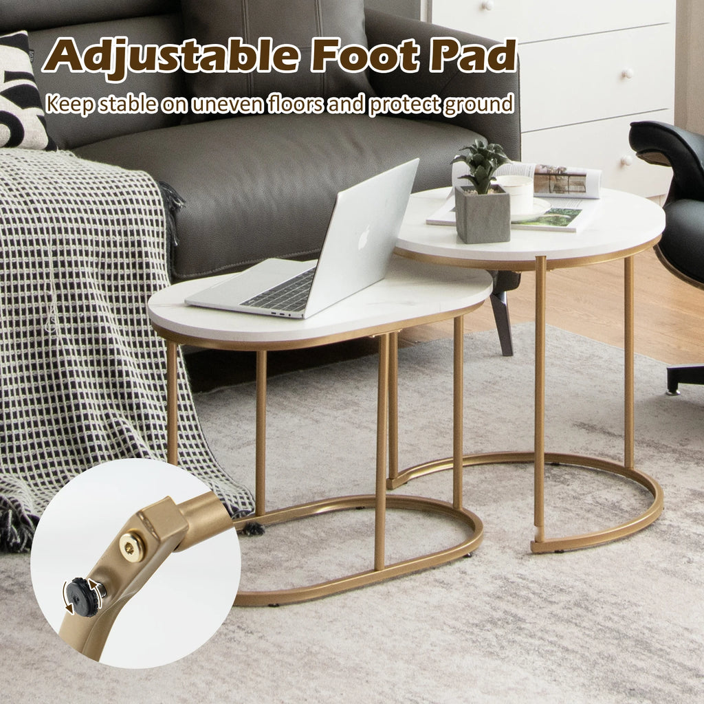 Nesting Coffee Table Set of 2