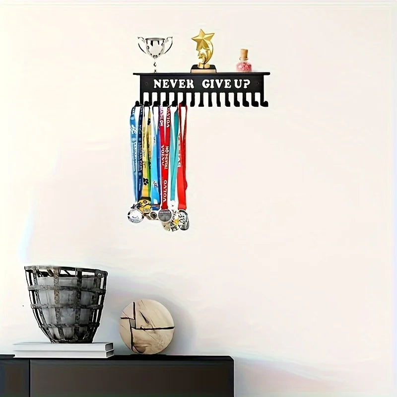 Inspirational Medal Display Rack/key hook