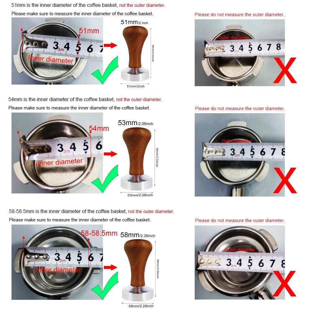 Espresso Powder Machine Aluminum Coffee Tampers