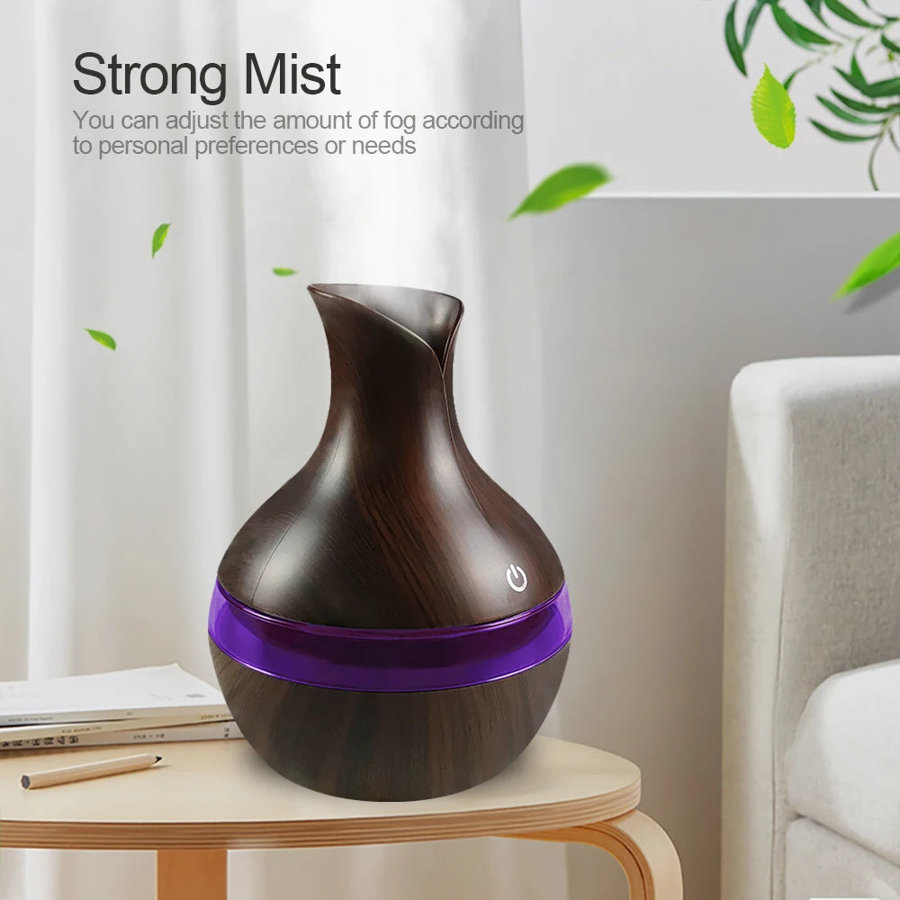 Aromatherapy Diffuser Rechargeable bath/bed 7-LED colors
