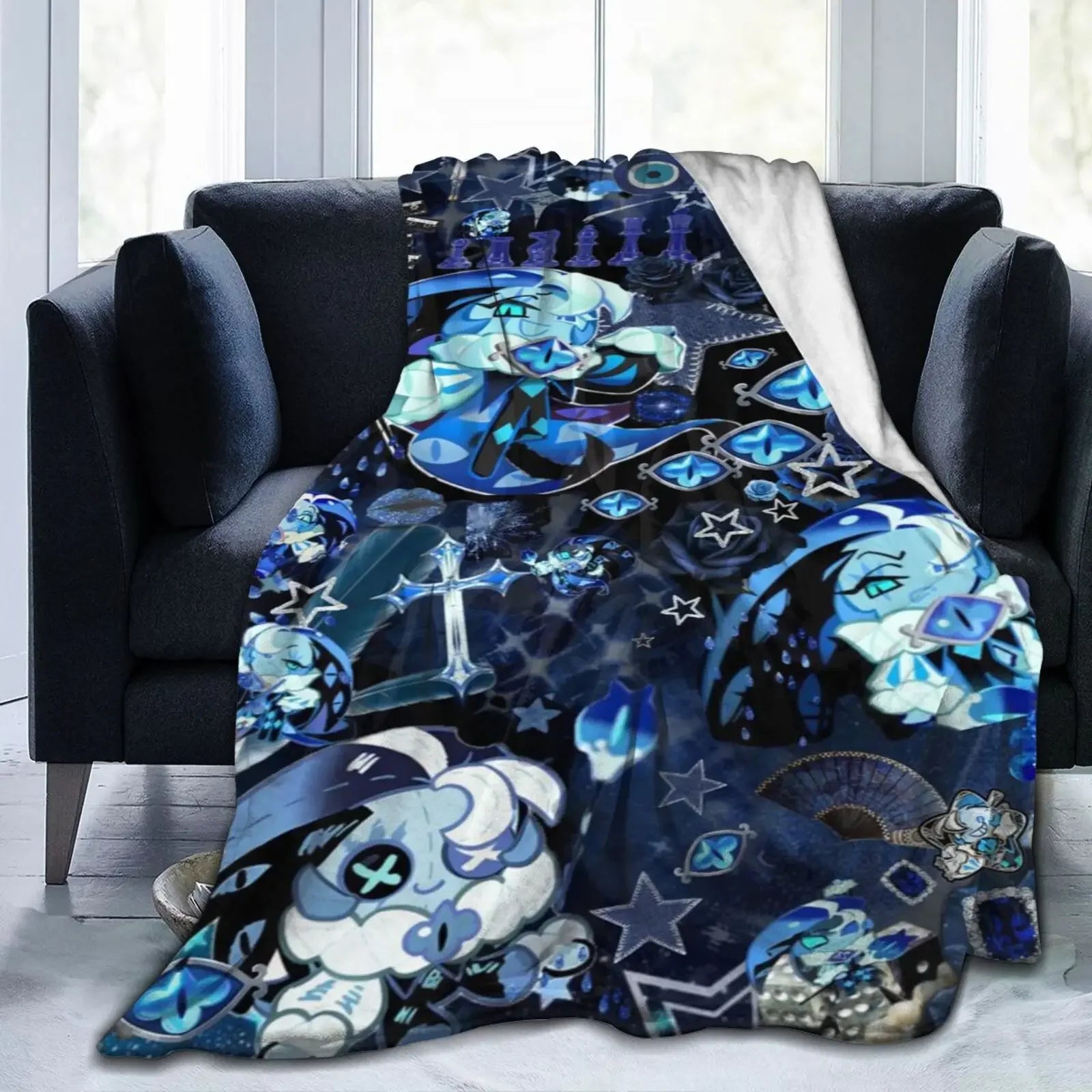Ultra-Soft Lightweight Flannel Throw Blanket