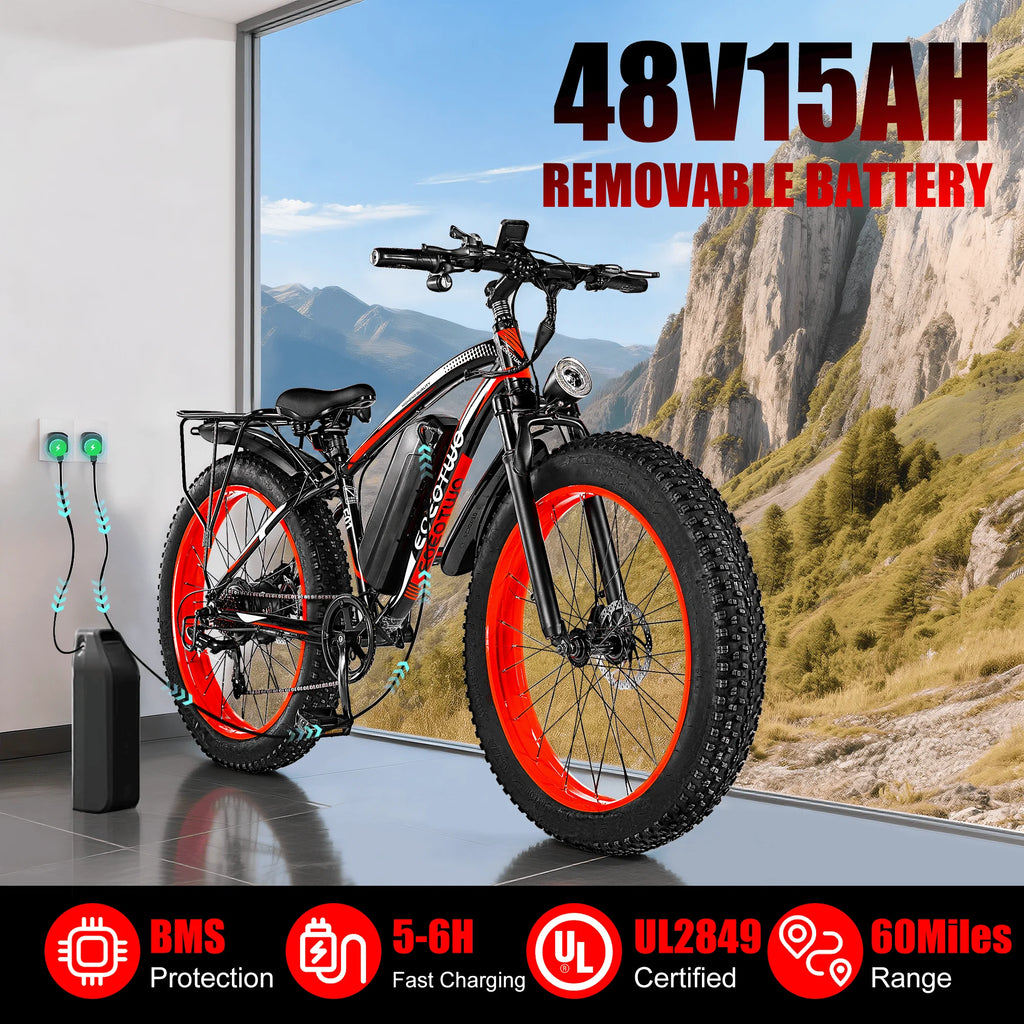 1500W Electric Fat Tire Bike