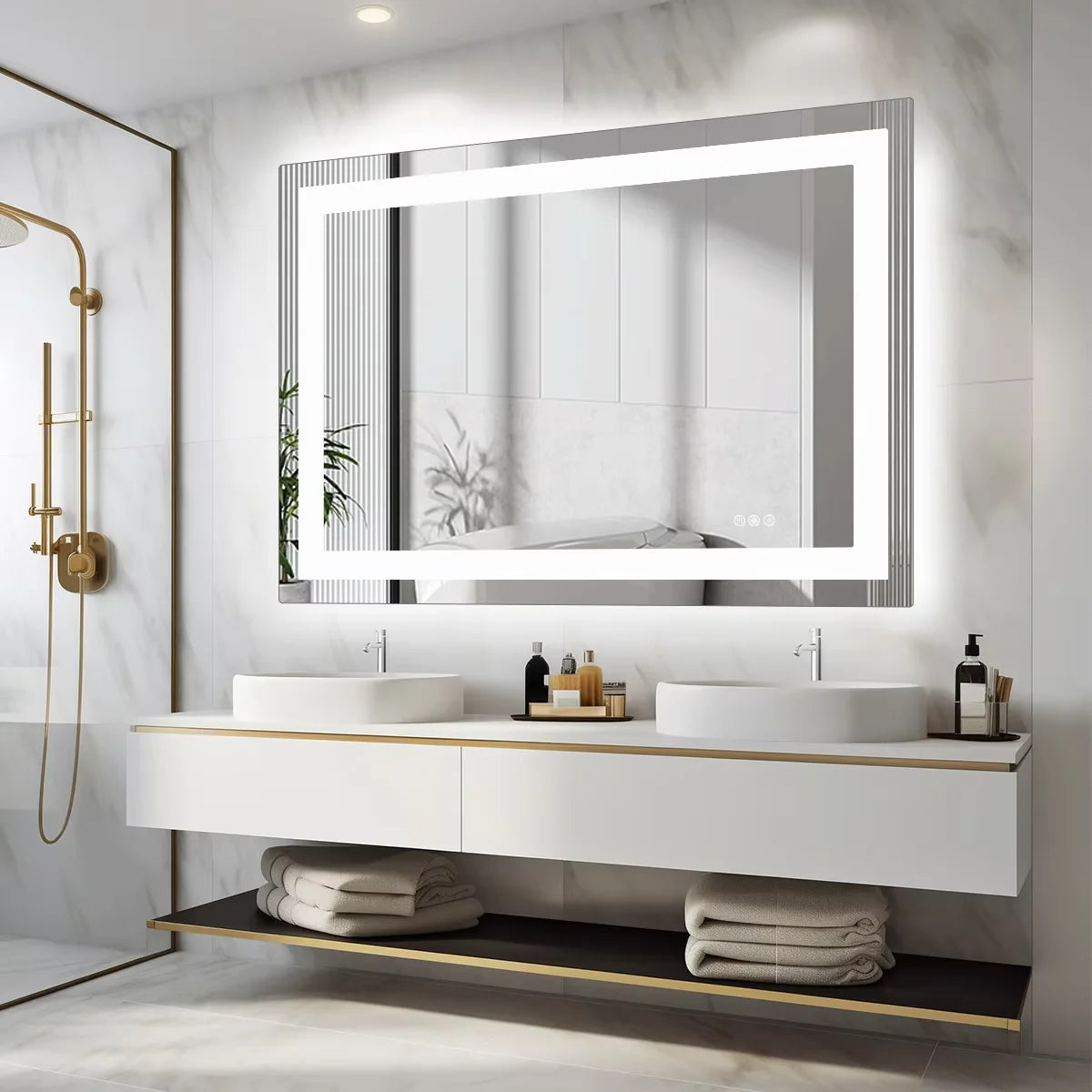 36"x 24"LED Bathroom Vanity Mirror