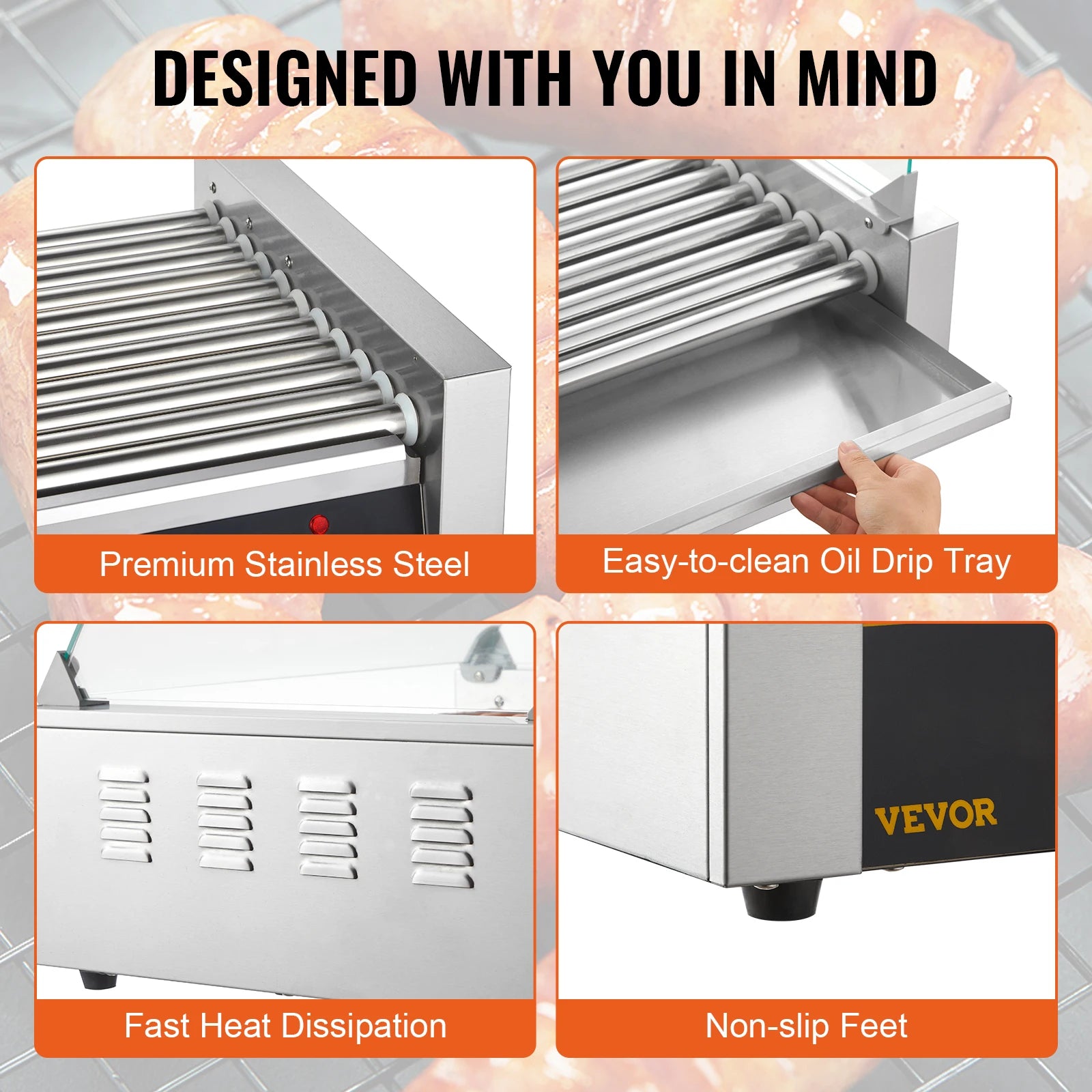 Hot Dog Roller Electric Sausage Maker