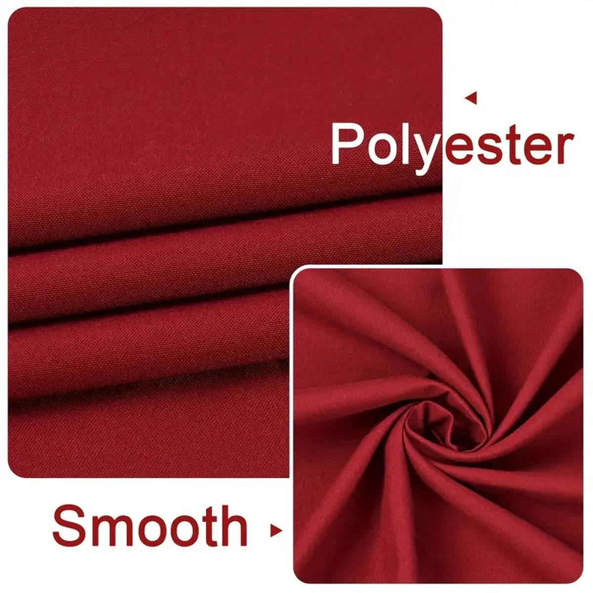 4pcs Light Filtering Curtains