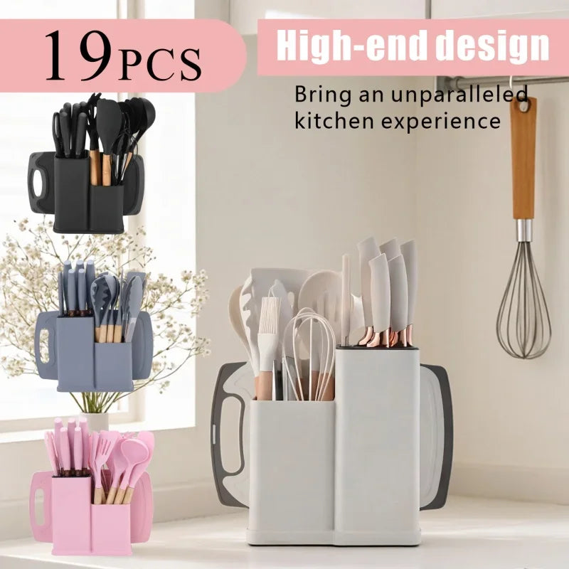 19pc. Knife/Utensil Set
