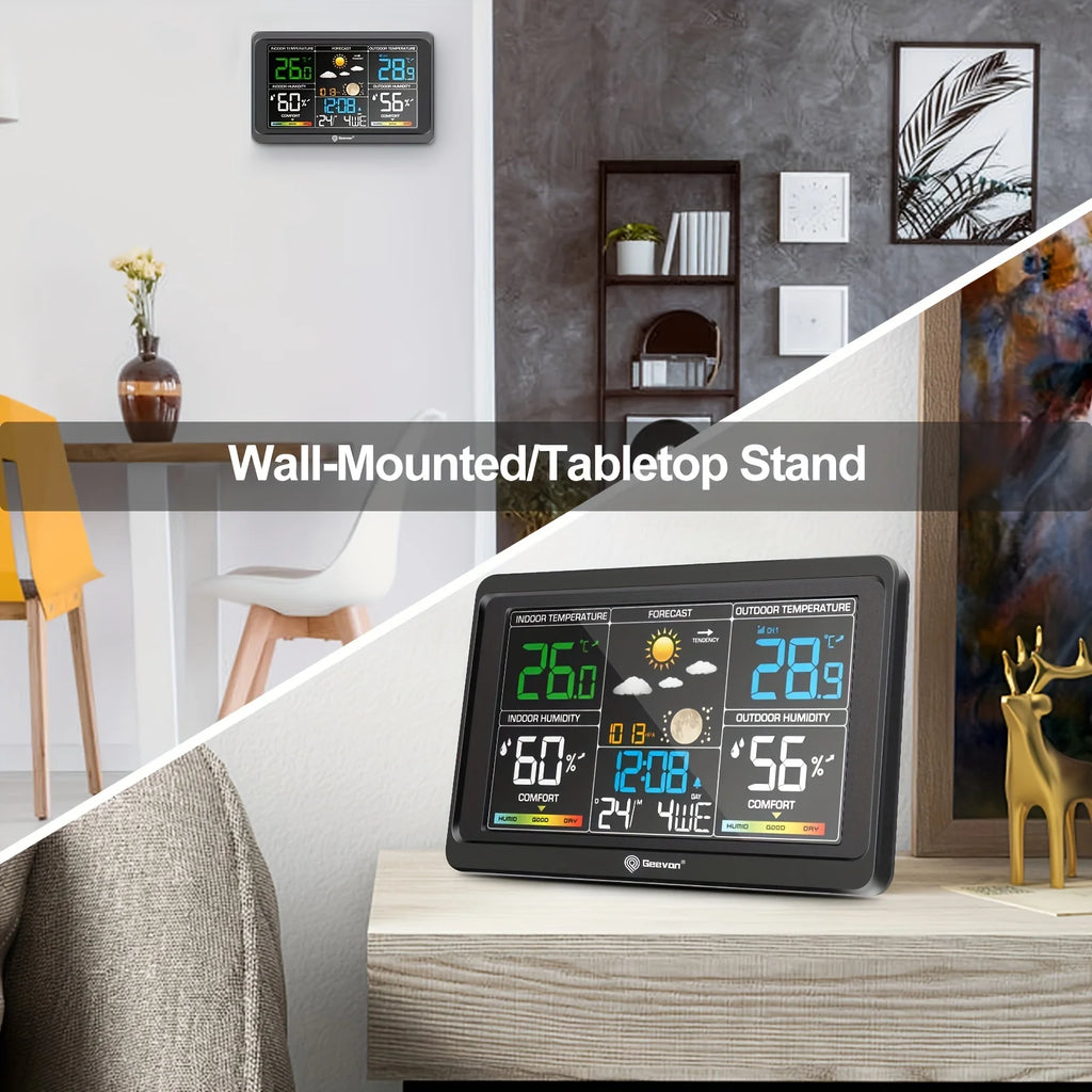 Weather Station Wireless Indoor Outdoor Thermometer