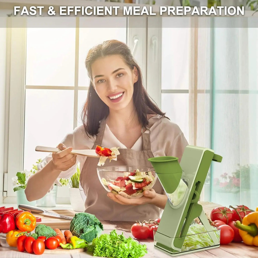 Safety Mandoline Vegetable Slicer/Container
