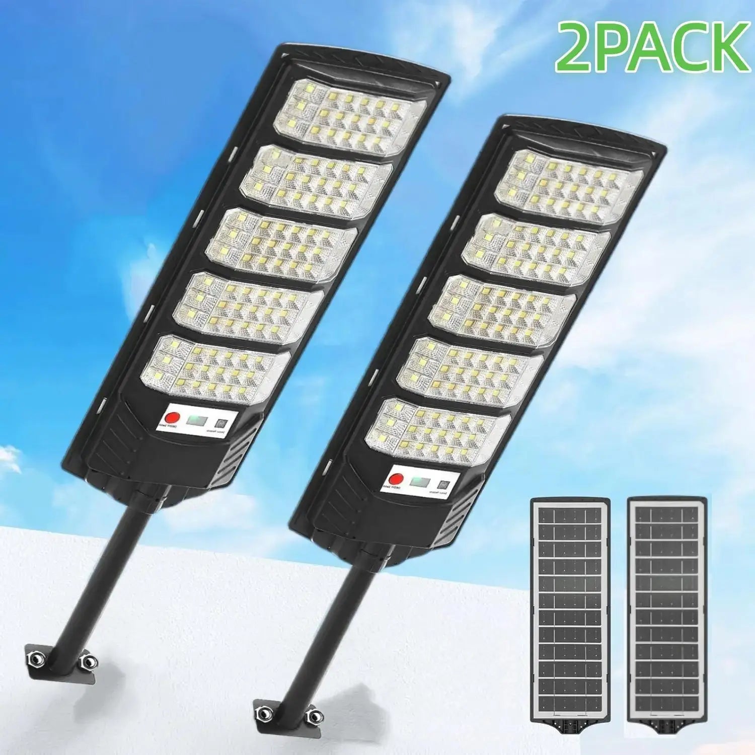 2Pack Commercial Grade Solar Street light