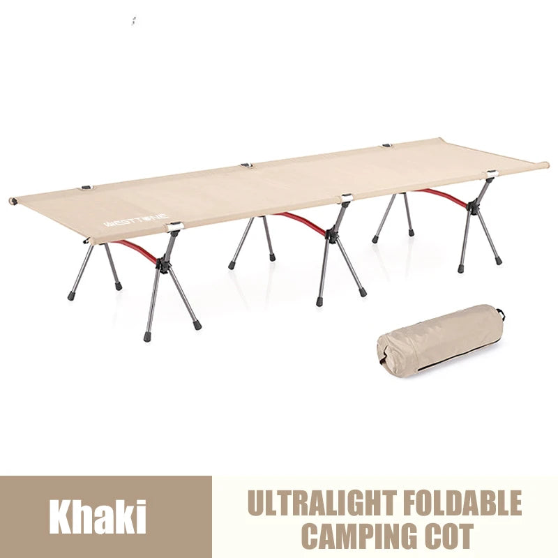 Portable Folding Bed, ultra light aluminum alloy