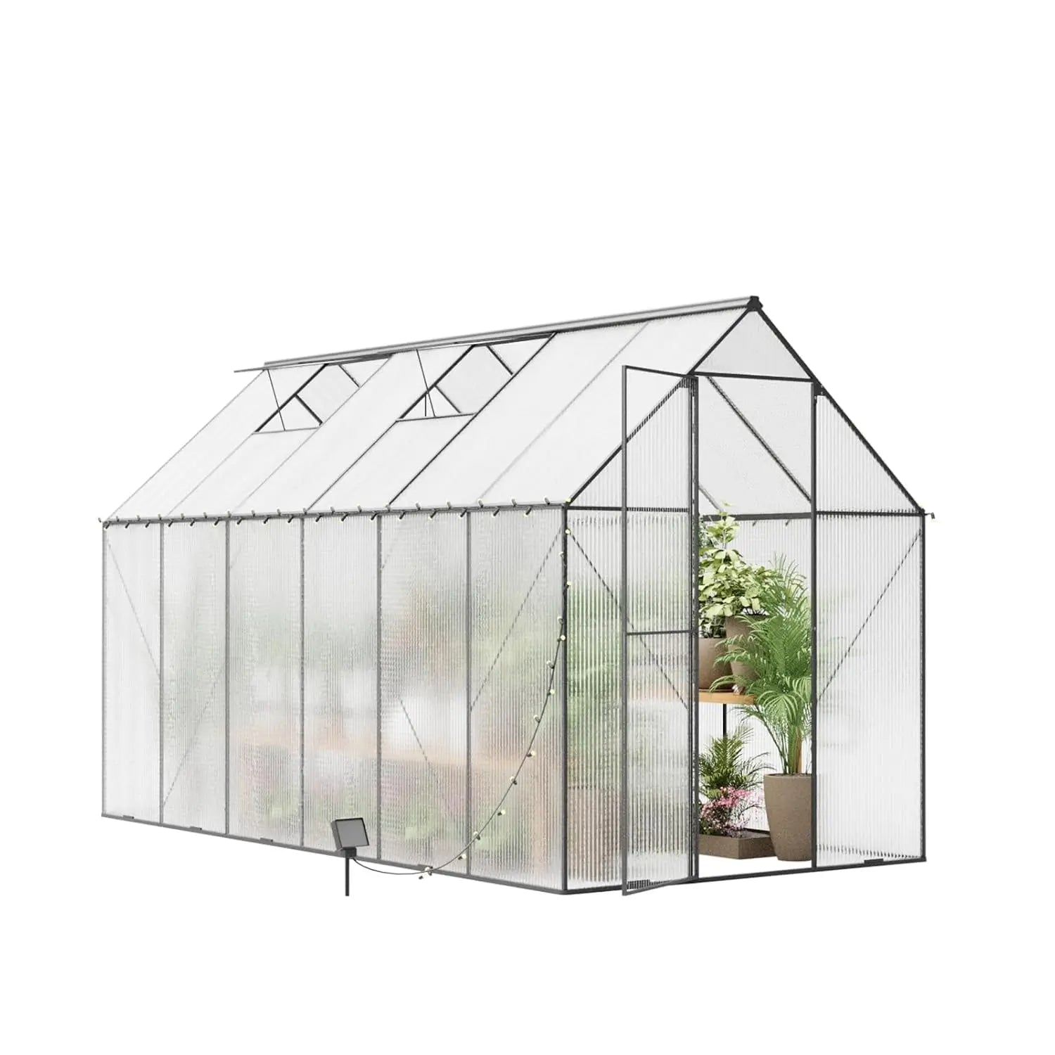 Outdoor Polycarbonate Greenhouse
