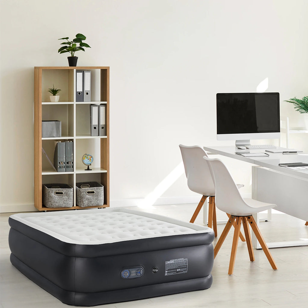 18IN Tall Air Mattress with Built in Pump