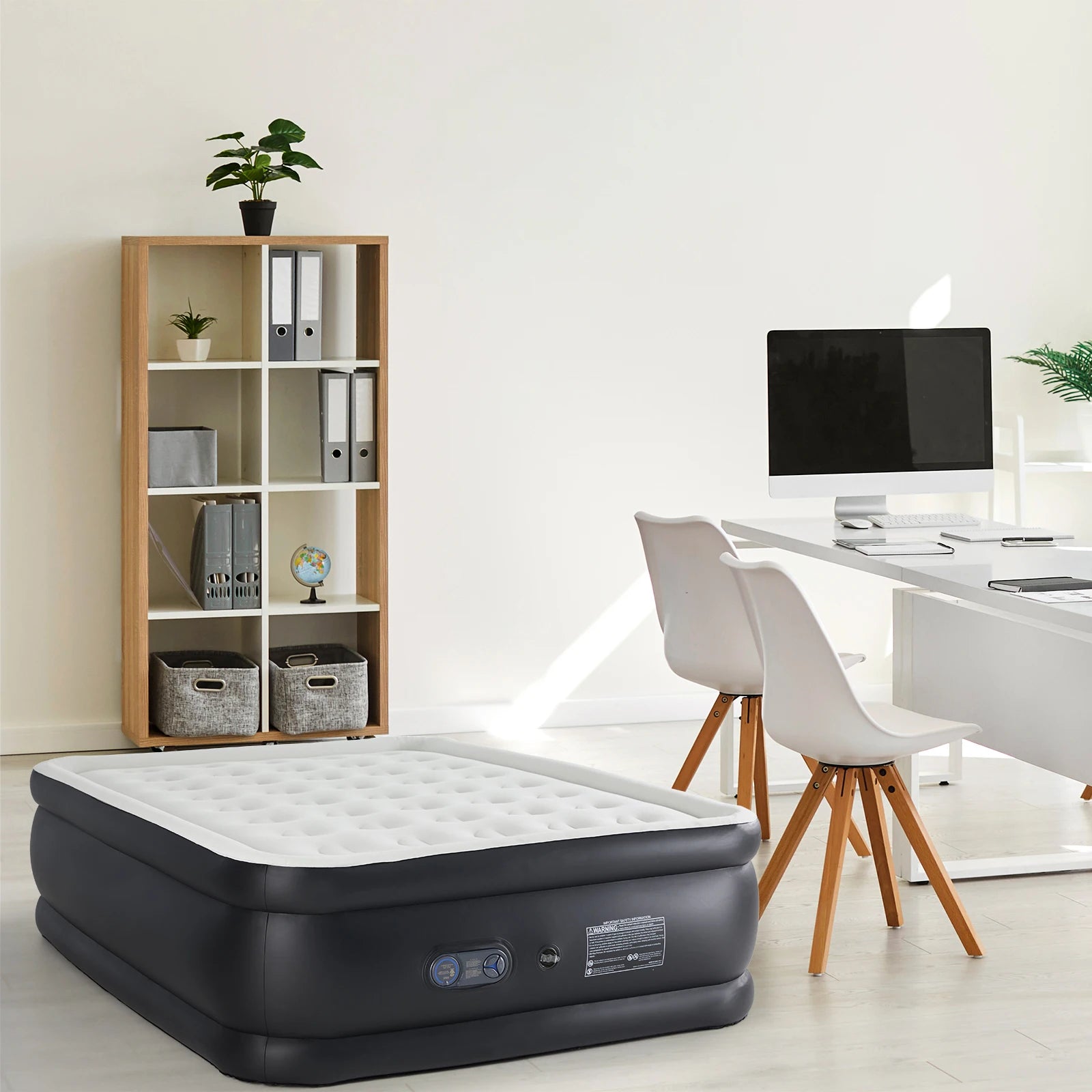 18IN Tall Air Mattress with Built in Pump