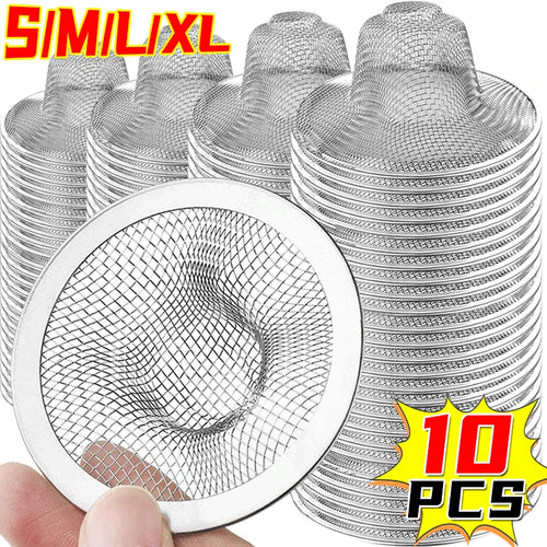 10/1x Stainless Steel Sink Filter Kitchen/Bathroom
