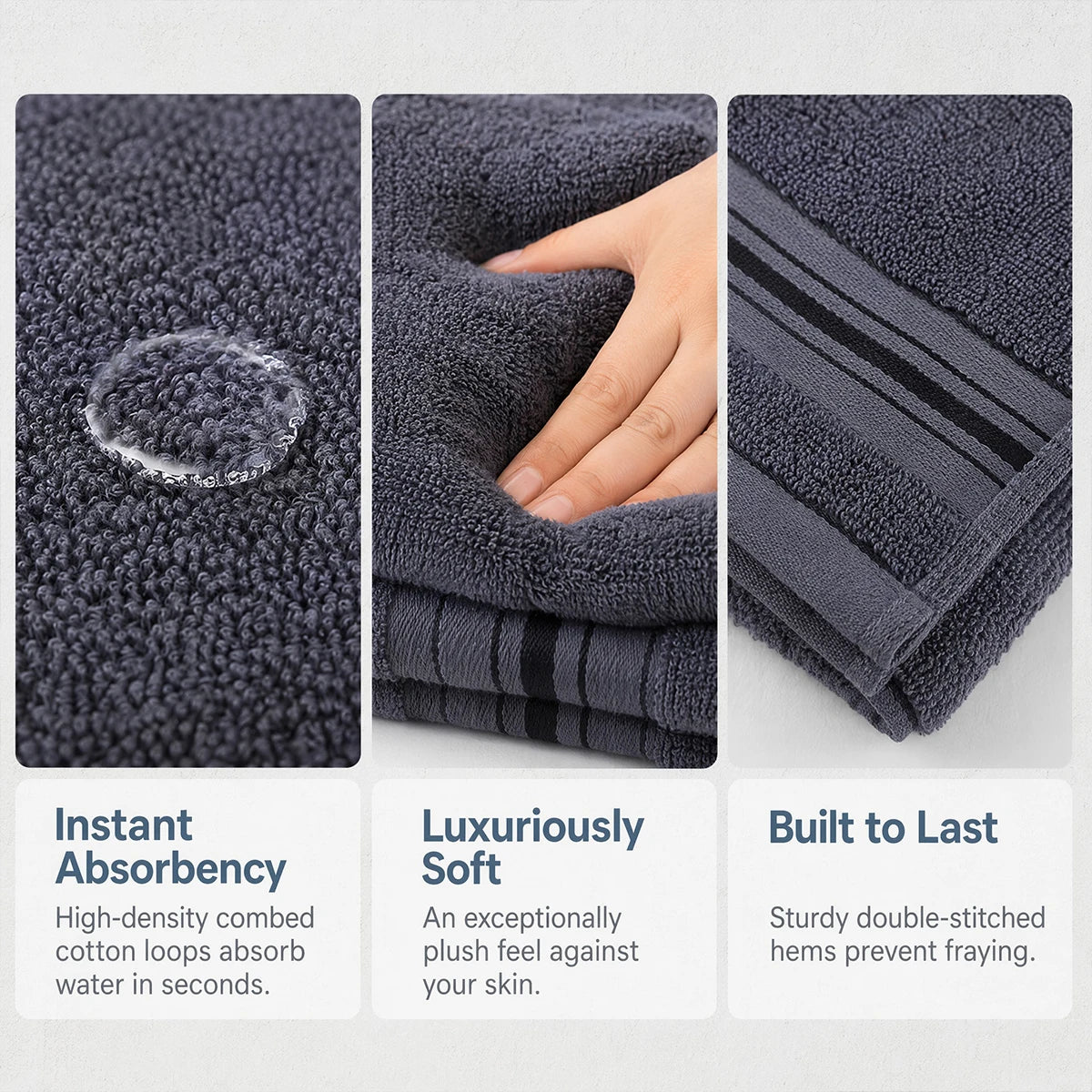 8 Piece Luxury Towel Set