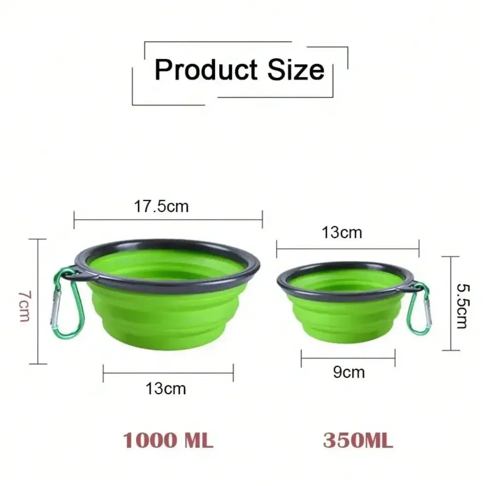 Folding Silicone Pet Feeder