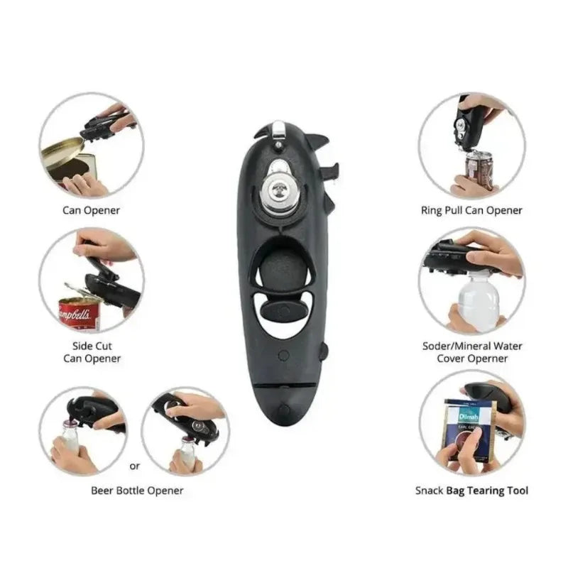 8 in 1 Can/Tin/Beer Bottle/Jar Opener
