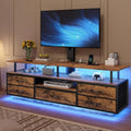LED TV Stand, Mount, Power Outlets, Storage