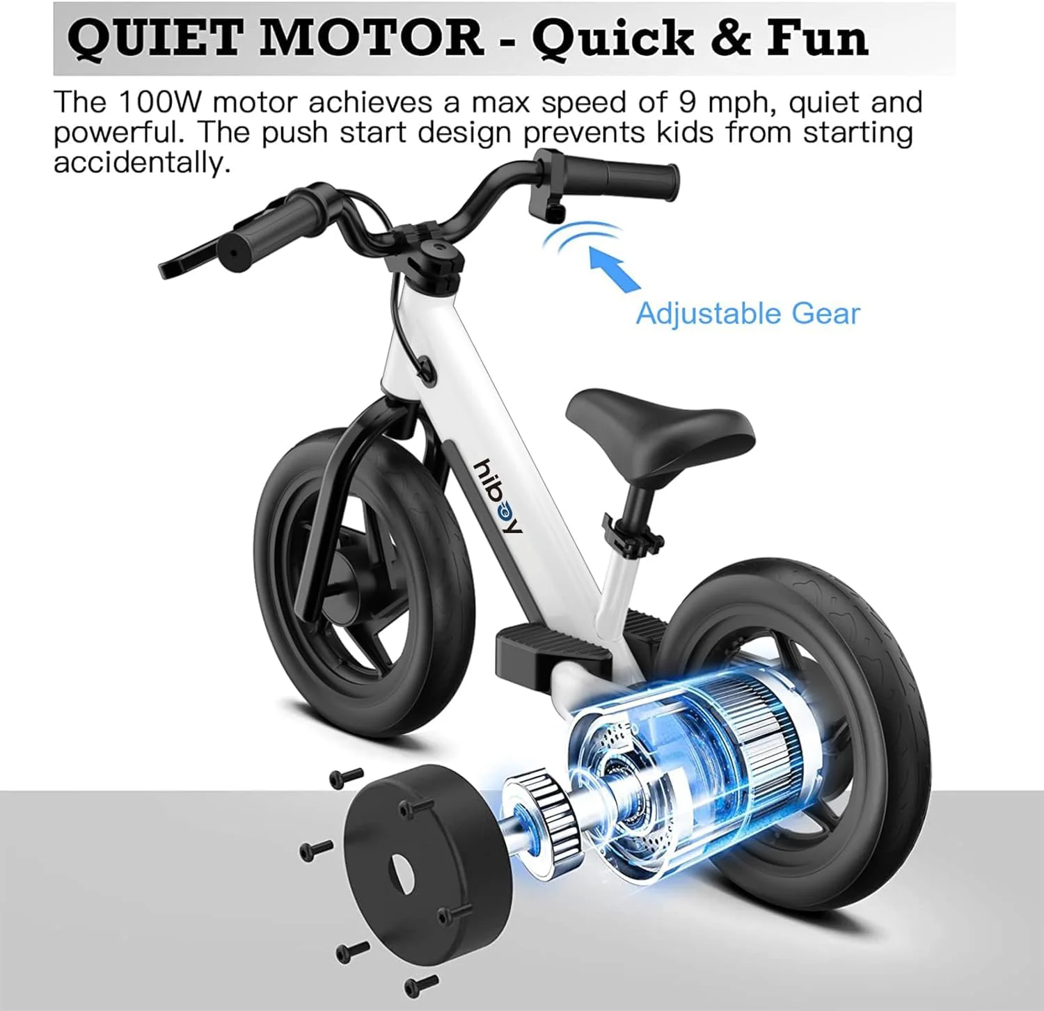 Electric Balance Bike for Kids