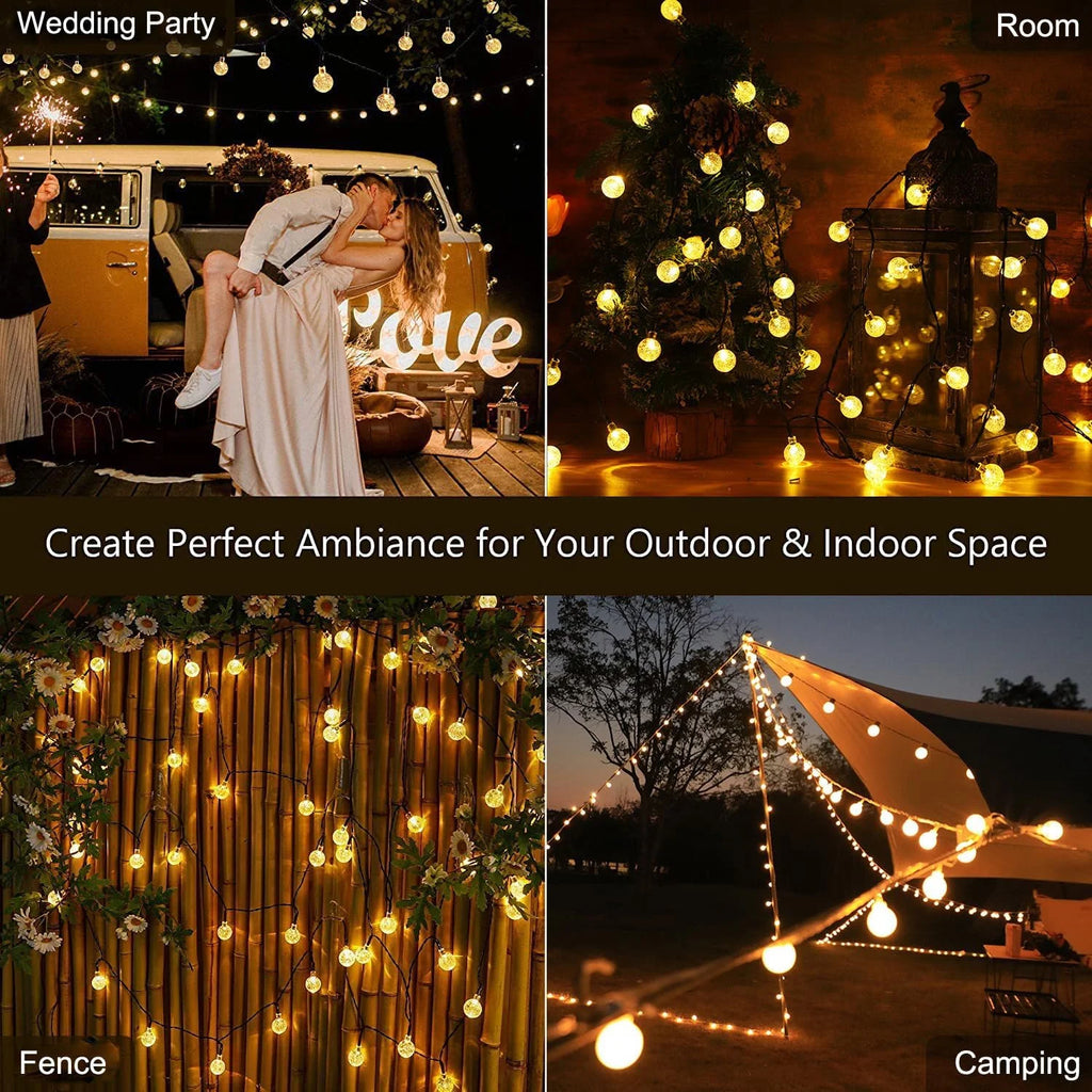39FT. 100 LED Solar String Light
