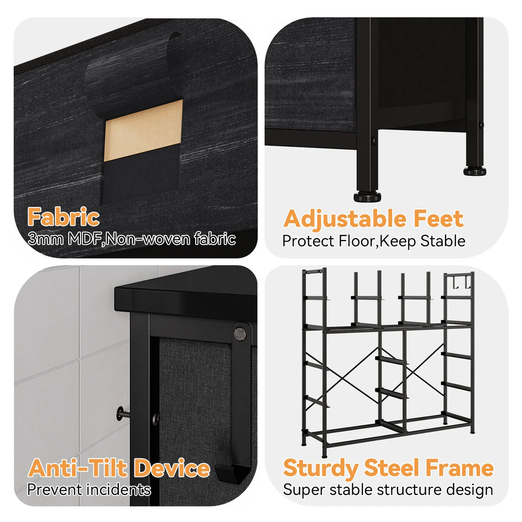 12-Drawer Dresser