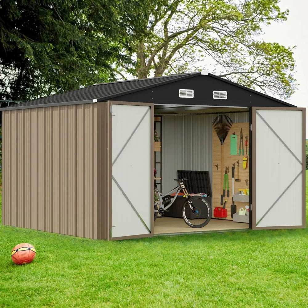 10 X 8 FT Shed Outdoor Storage
