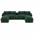 7-Piece U-Shaped Sofa Set
