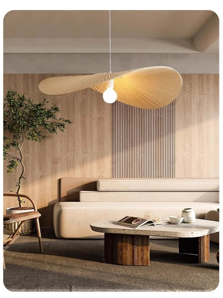 Fabric Hat Pendant Lights