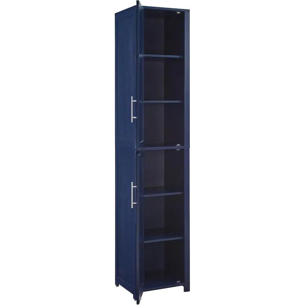 Laundry and Bathroom Linen Storage Cabinet with Shelves