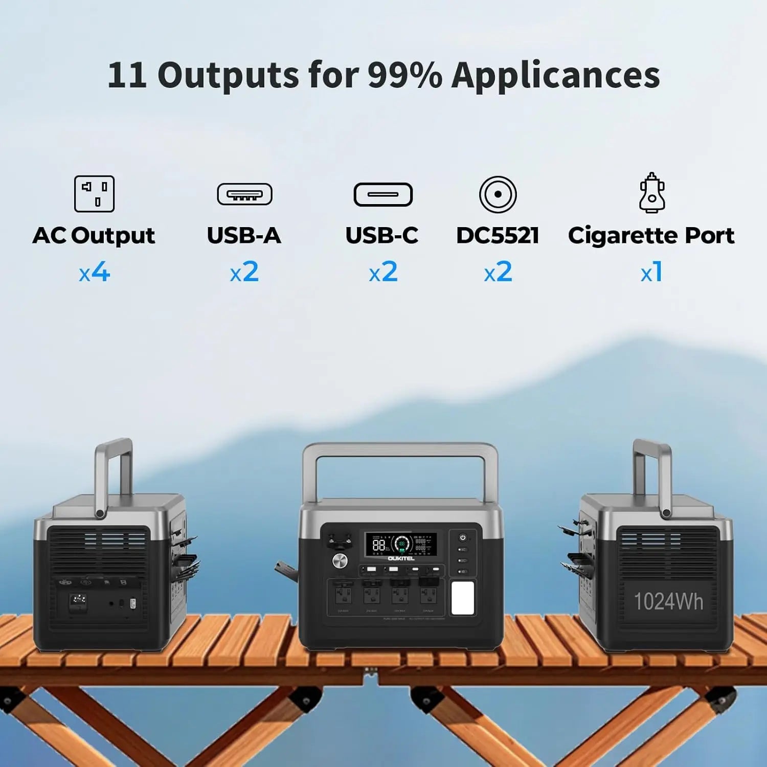 Portable Power Station 1800W