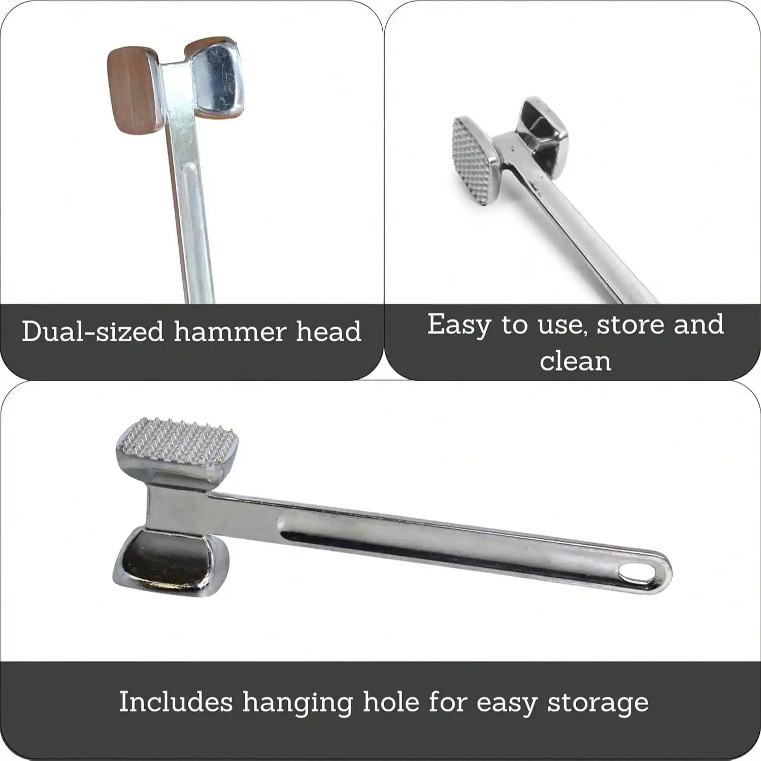 Stainless Steel Meat Tenderizer