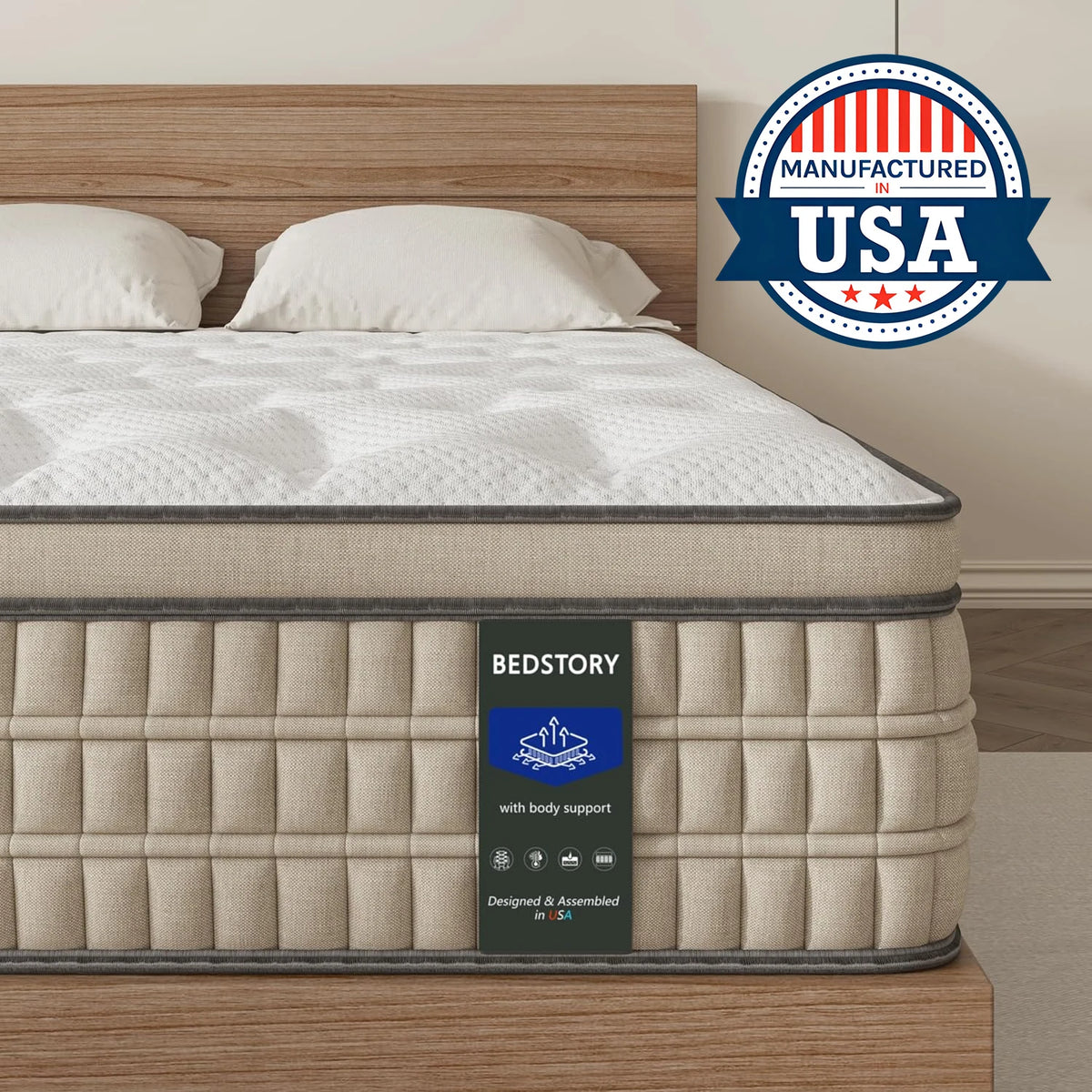 Hybrid Gel Memory Foam Mattress
