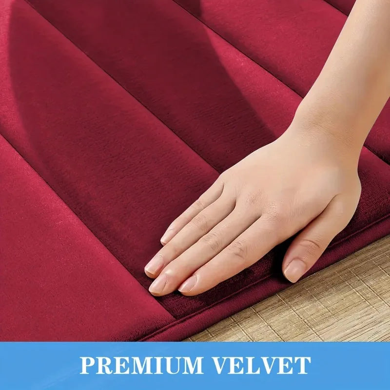 3 Pc. Memory Foam Bath Rug