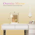 LED Mirror with Dimmable Lights