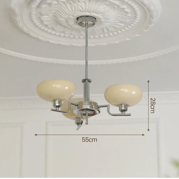 Medieval Modern French Chandelier Retro Lamp