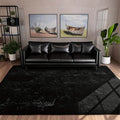 Large plush area rug