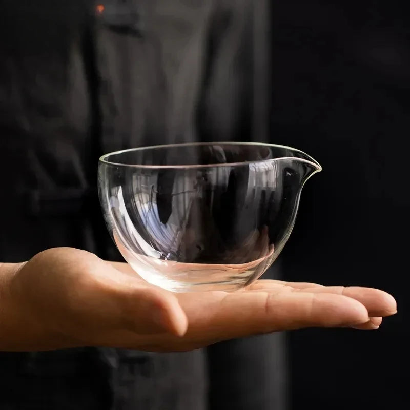 Glass Chawan Matcha Bowl Heat-resistant