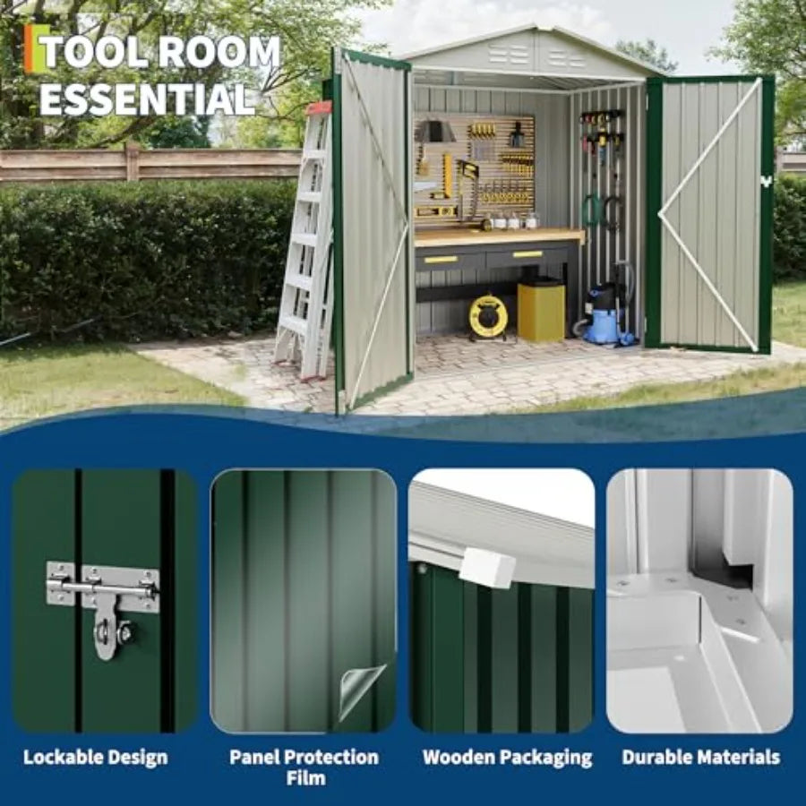 6x4 Feet Storage Shed