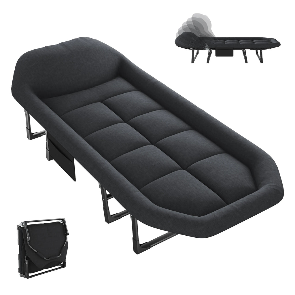 Folding Adjustable Bed/Mattress with Carry Bag